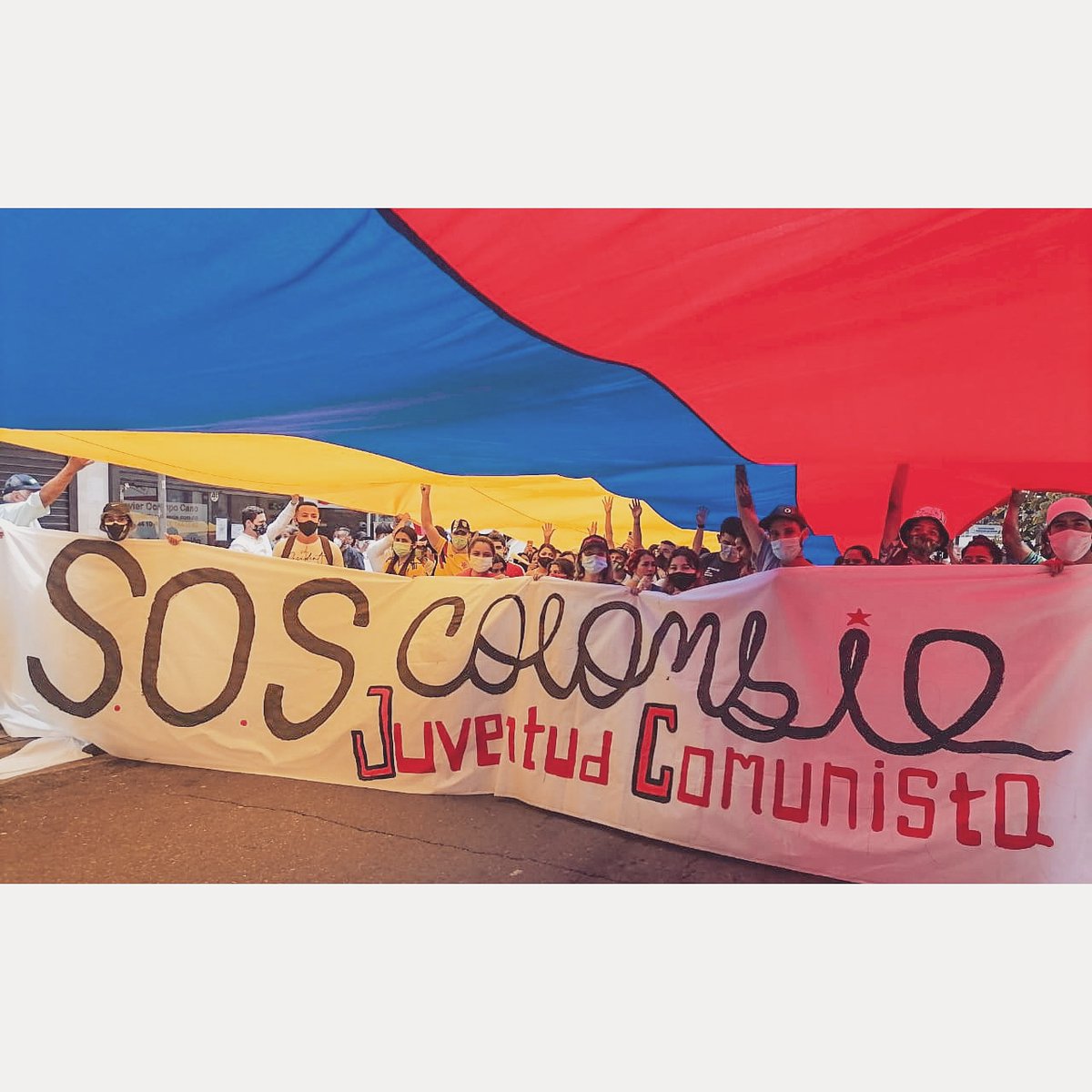 JUCO Quindío local  Luis Vidales 🔥✊🏼🔴 5 mayo 2021
¡En pie de lucha y combativos!
<a href="/LA_JUCO/">JUCO-NACIONAL</a>
<a href="/JucoQuindio/">JUCO-QUINDÍO</a>