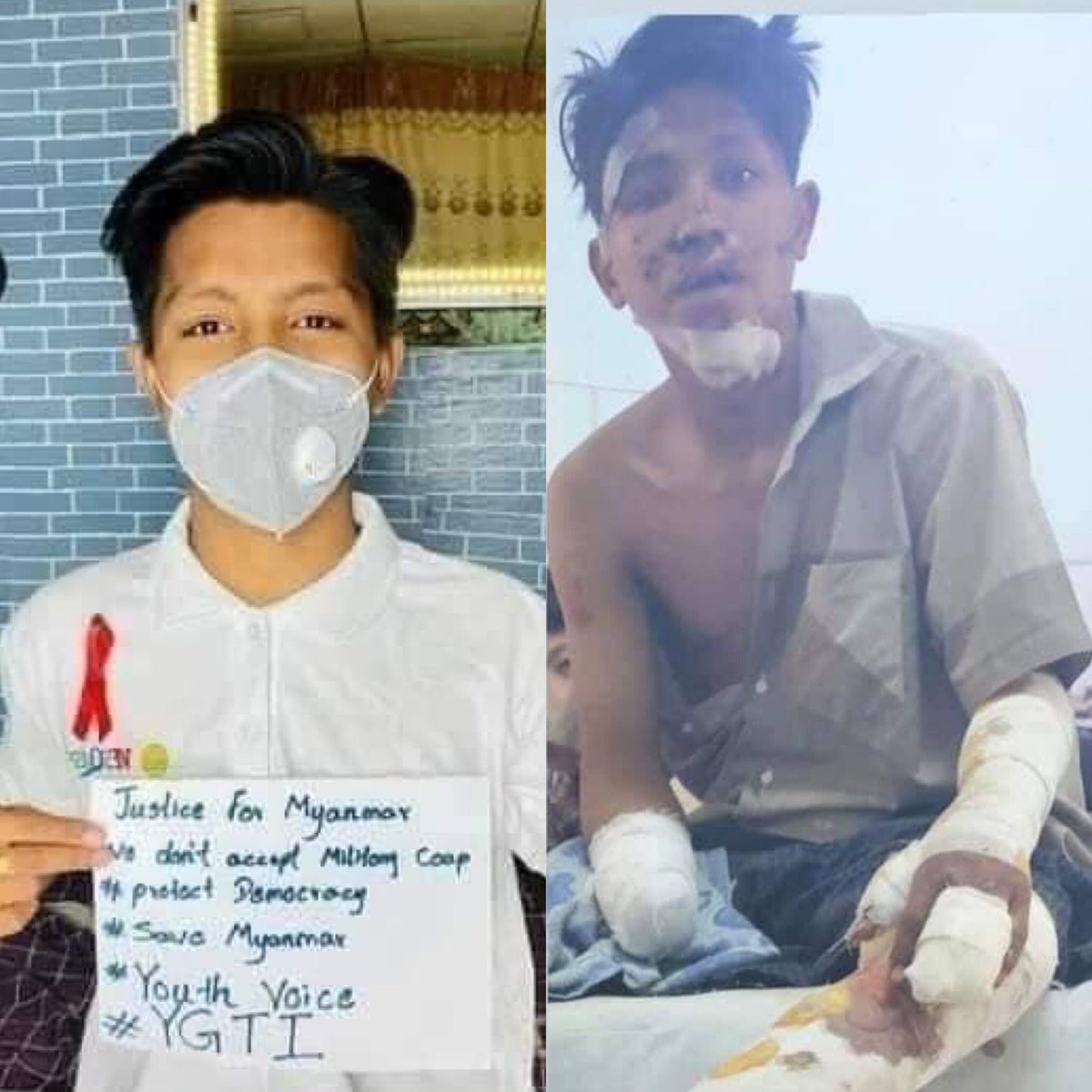 No justice, no humanity at Myanmar (Burma) Since Feb,2021.
#WeNeedR2PInMyanmar #WhatsHappeningInMyanmar #HearTheVoiceOfMyanmar #AgainstMyanmarMilitaryCoup