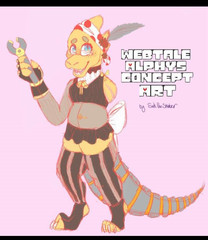 SpiderSans1's tweet photo. WebTale Alphys #Spidersans #WebTale #undertale #alphys she has a robotic arm as well and her lab coat
This is not my art it belongs to my good friend https://t.co/tPf4o4oZAD https://t.co/HW5wnACxX9