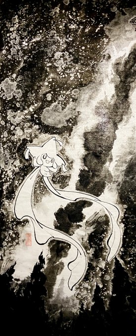 水墨絵師 じんかい Zinkaiのイラスト