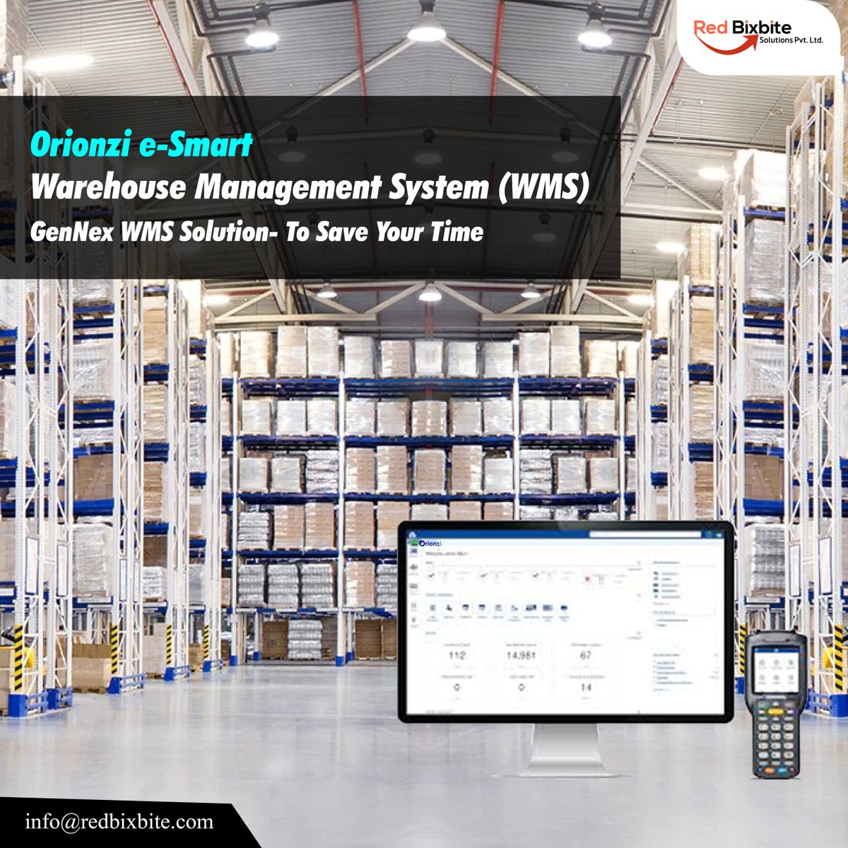 RedBixbite's tweet image. Orionzi Smart WMS Platform Is an Innovative Technology for the Intelligent Management of Small &amp;amp; Medium Organizations Warehouse and Storage Areas. 
Visit redbixbite.com/warehouse-mana…
#WMS #cloudWMS #Warehousemanagementsystem #Orionzi #redbixbite #logisticsystem #inventorymanagement
