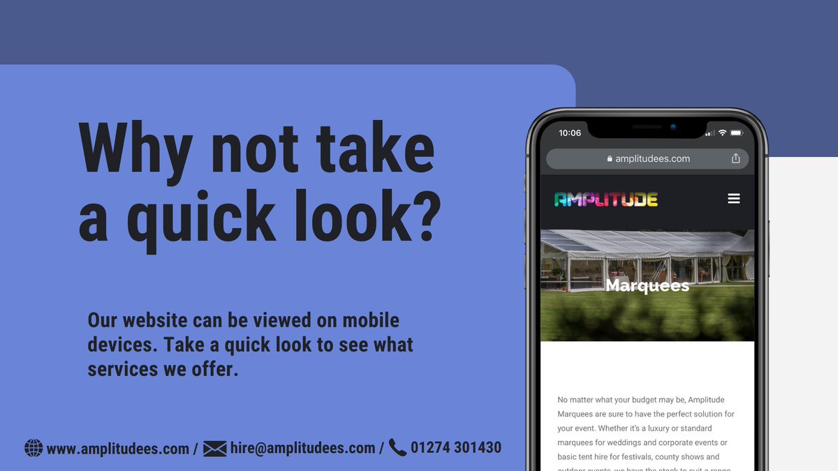 You can view our website on your mobile devices. Take a look to see what services we offer. ow.ly/12x650Exowj