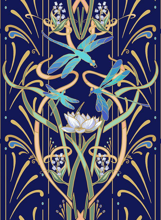 Oh and while we’re at it, can we have some Art Nouveau wallpaper too?