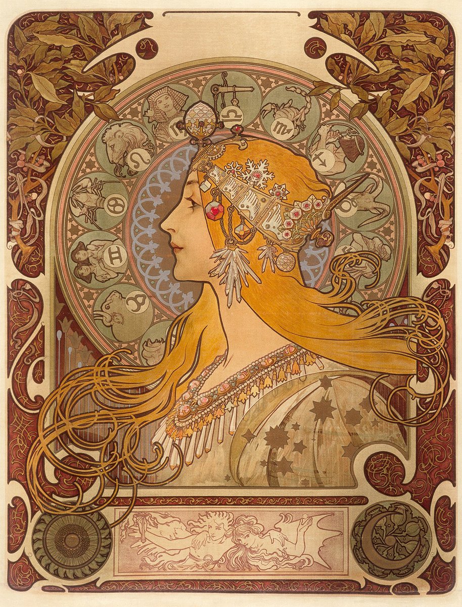 Oh and while we’re at it, can we have some Art Nouveau wallpaper too?