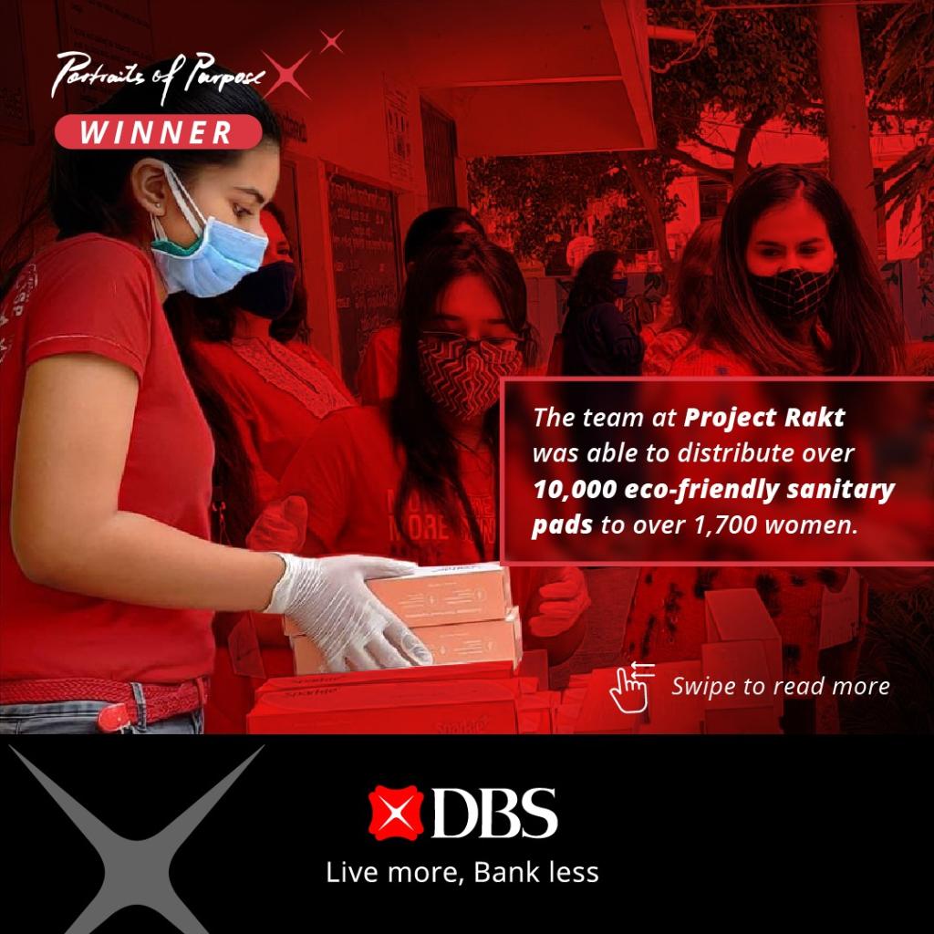 DBSBankIndia's tweet image. Congratulations to the team at Project Rakt on being one of the 10 winners of #PortraitsOfPurposeIndia. Their selflessness in times of crisis was uplifting and brave.

We salute this strong send of purpose that helps us all move forward #StrongerTogether