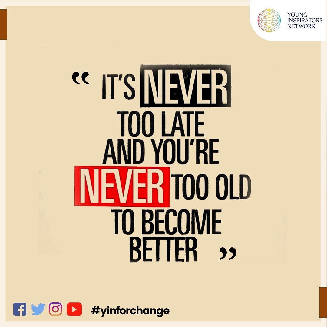 YINforChange's tweet photo. Young Inspirators Network..
#morningmotivation #YIN #saam #esakal #live #fb #sys2020 #facebook #yinforchange #young #youth #yin #younginspiratorsnetwork #quarantine #trending #viral #golive #stayhomestaysafe #motivation #motivatinaltalk #youthgathering #youth #inspire #network https://t.co/wLqFSgwS3c