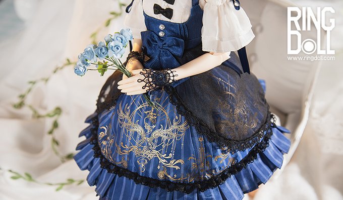 Dolk 名古屋店 Ring Doll 40cmgirlサイズのセット服販売中です セット内容は ボンネット ワンピース バッスルアンダースカート ハンドアクセサリー アームアクセサリー ドロワーズ レースタイツです 価格 15 250