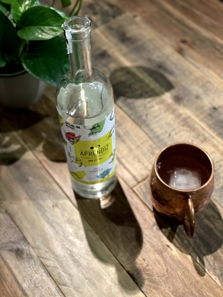 Mezcal MuleAnother drink, already? Ok!I like Q Ginger Beer because they come in small cans. They're easy to deal with if you're making only 1 mule. Grab your copper mug!• 7.5 ginger beer (1 can)• 2-3 oz mezcal (or vodka, if you're a purist)• Juice of 1/2 lime