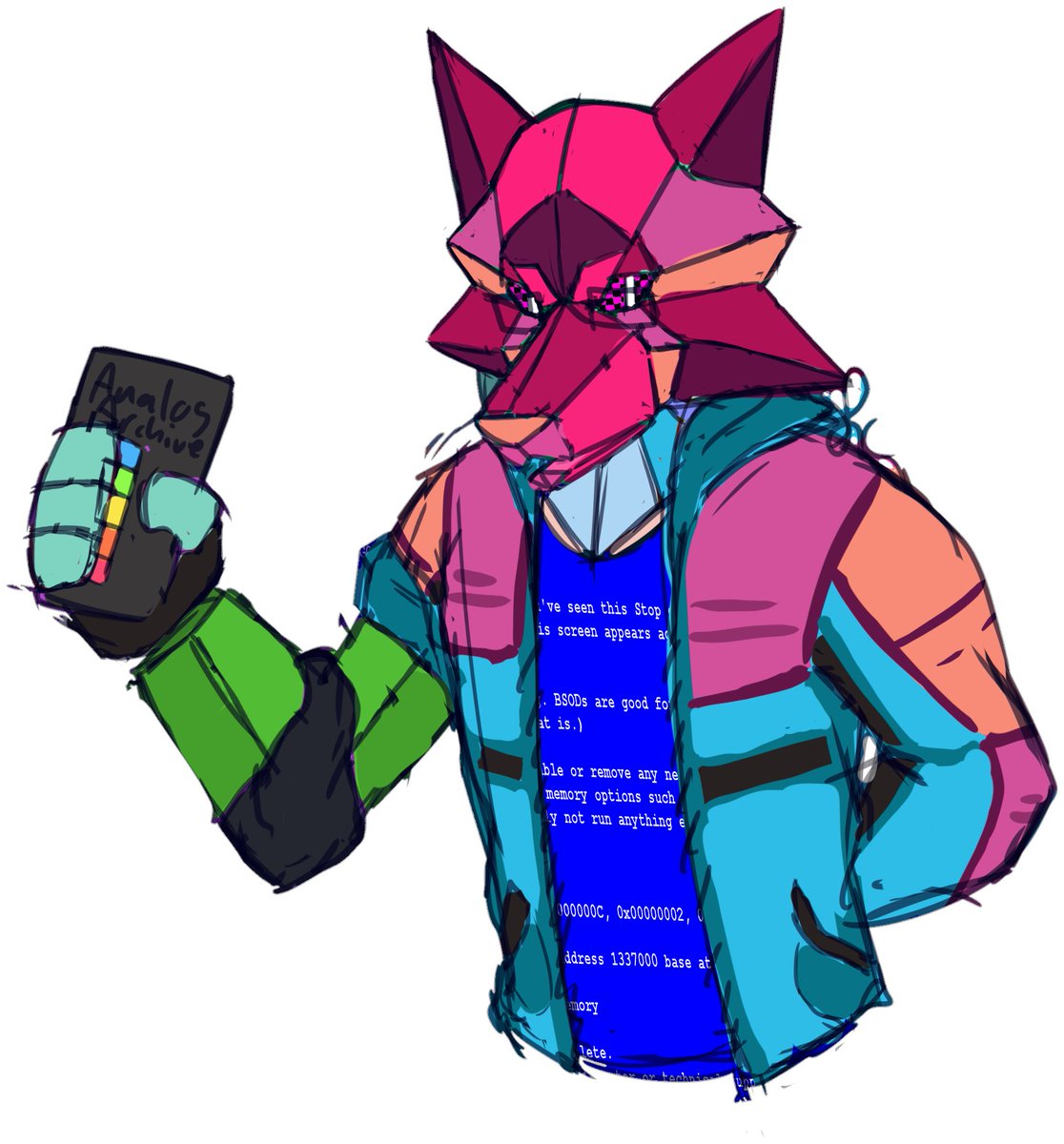 MaskedAnger's tweet image. //Multi-muse? Probably.