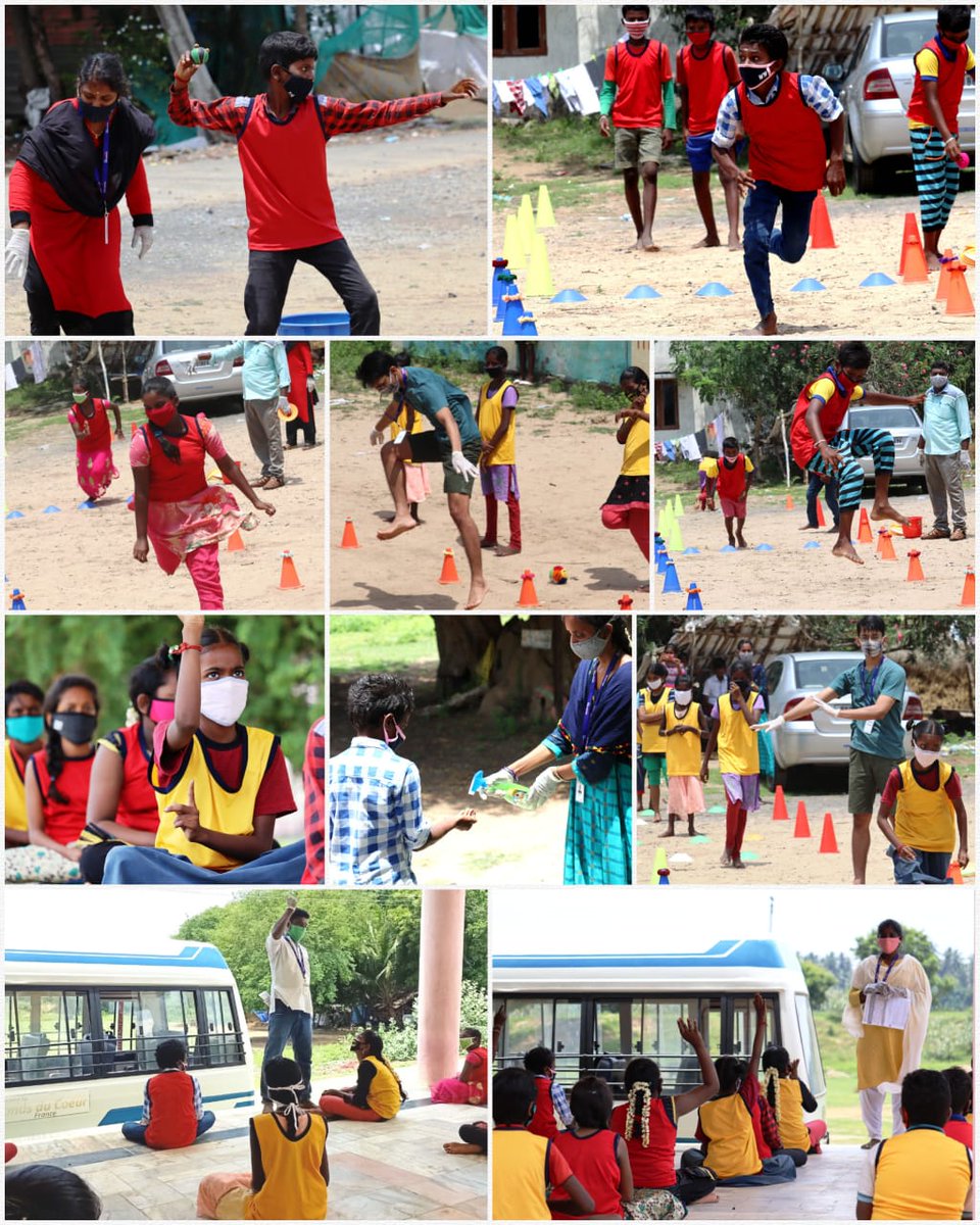 Throughout last year Sharana's Seeds of Change program continued creating Awareness through Sports and Games in the New Normal!Awareness was created on Hand Washing and maintaining Social Distance. All safety and hygiene practices were set in place for the same. #awareness