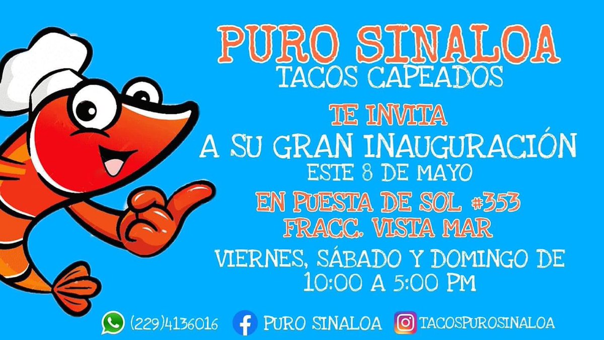 RouuXD's tweet photo. En Veracruz, deliciosos tacos capeados estilo Sinaloa y algo mas… no dejen de probarlos. https://t.co/2VjMIQzcWU