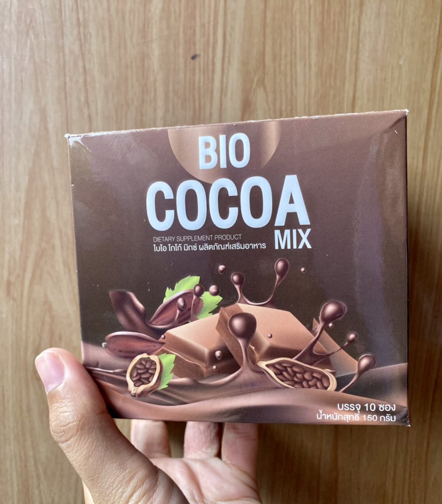 PPPYKS's tweet photo. ส่งต่อBio cocoa mix ปริมาณ8ซอง 200฿ส่งฟรี ช่วยเรื่องdetox ลดการทานจุกจิก ไม่หิวบ่อย ลดพุง คือมันดีมากจ้า ใครสนใจdmมาได้เลยนะคะ #ส่งต่อ #ส่งต่อคสอ #ส่งต่อสกินแคร์ #biococoa #ส่งต่อสกินแคร์ #ใช้ดีบอกต่อ #พร้อมส่ง https://t.co/2XSRBJE7Ul