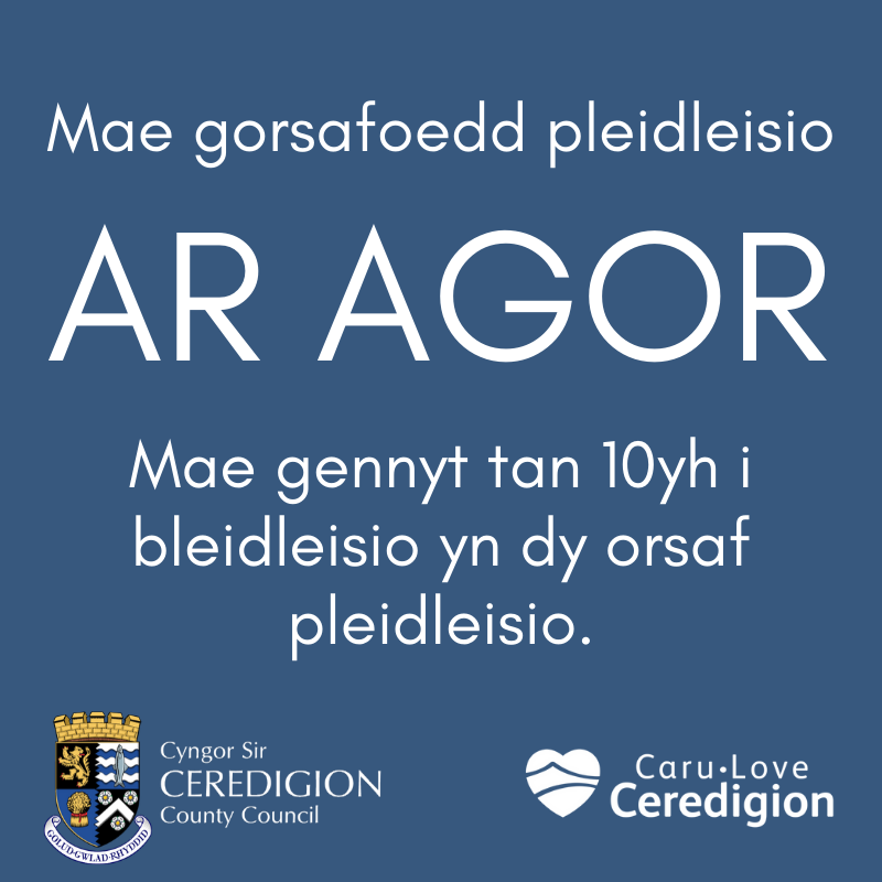 Cyngor Ceredigion tweet media