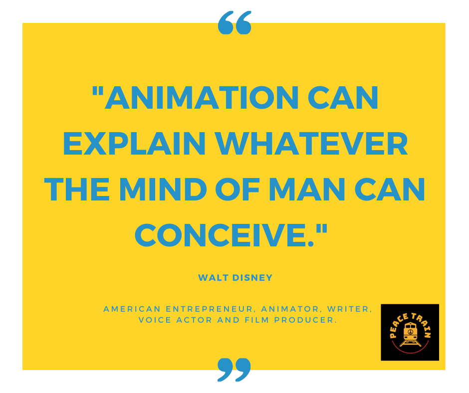 MeetPeaceTrain's tweet photo. Walt Disney was an avid believer in the power of a good story...and the ability of animation to tell it. 
Registrations are open now: https://t.co/hlTxWIAJM4
#3Danimation #PeaceTrain #Learn3DAnimation #WaltDisney #Animationtrainingprogram https://t.co/Lii7heCNYZ