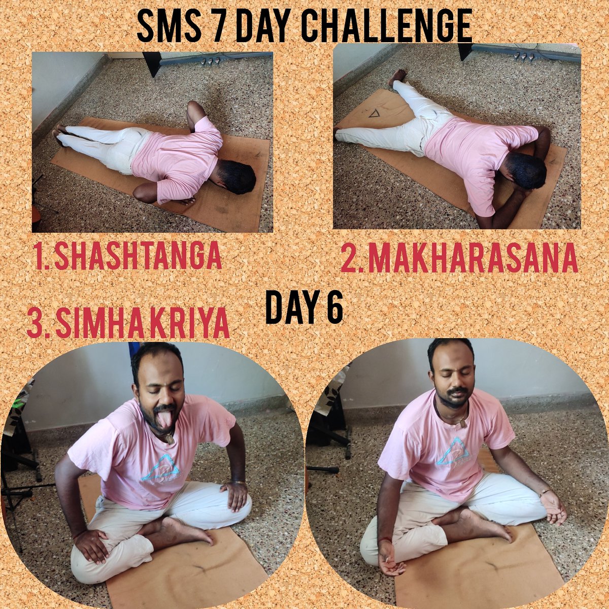 Haran_1993's tweet image. Hello everyone. Has been wonderful practicing for the last few days. 

#SMSchallenge
#Simhakriya 
#Shashtanga