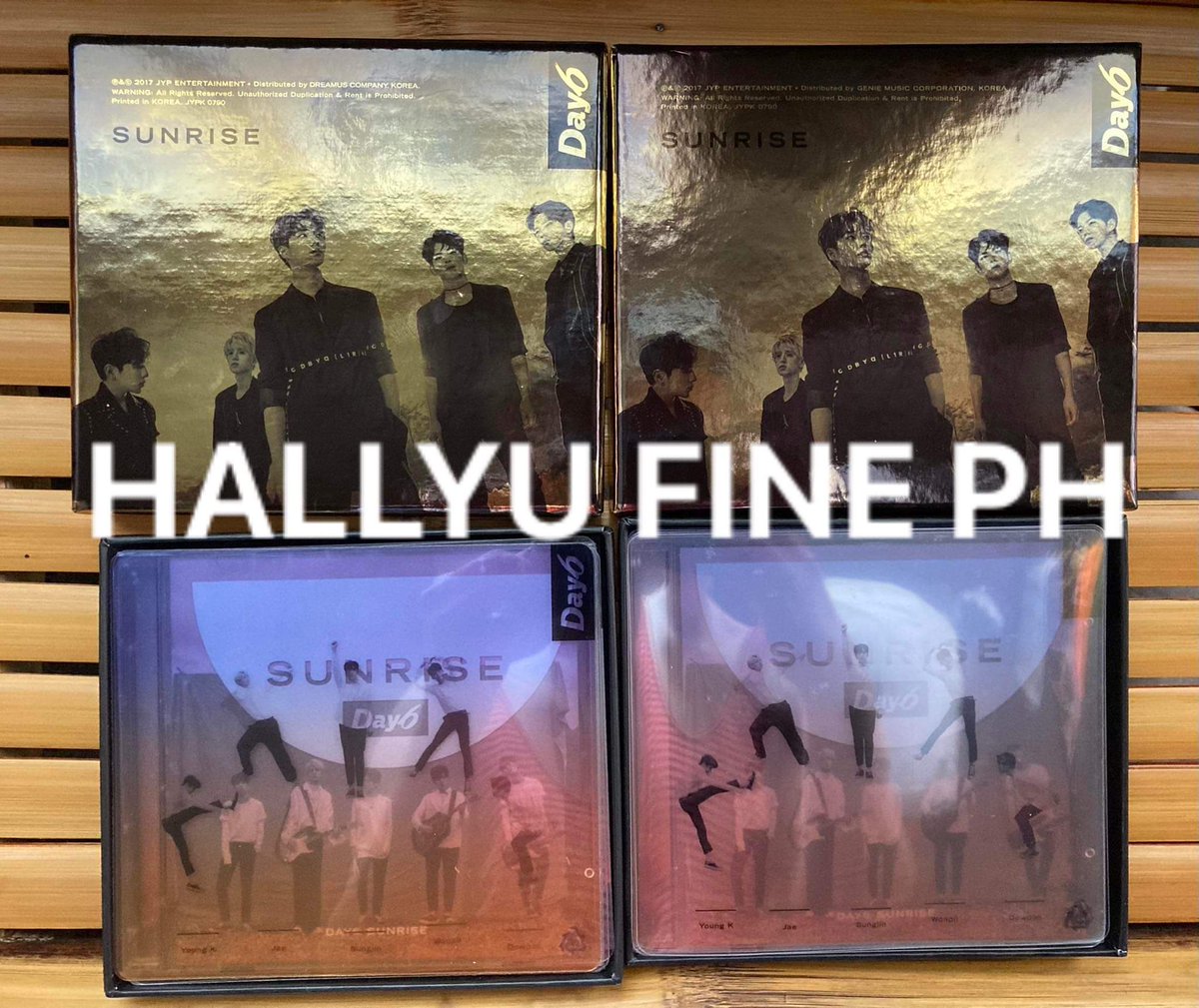  #HFPHOnhand SALEDAY6 Sunrise unsealed P300 + LSFOriginal price: P350Item code: D6-Stags: lfb wts ph only onhand day6