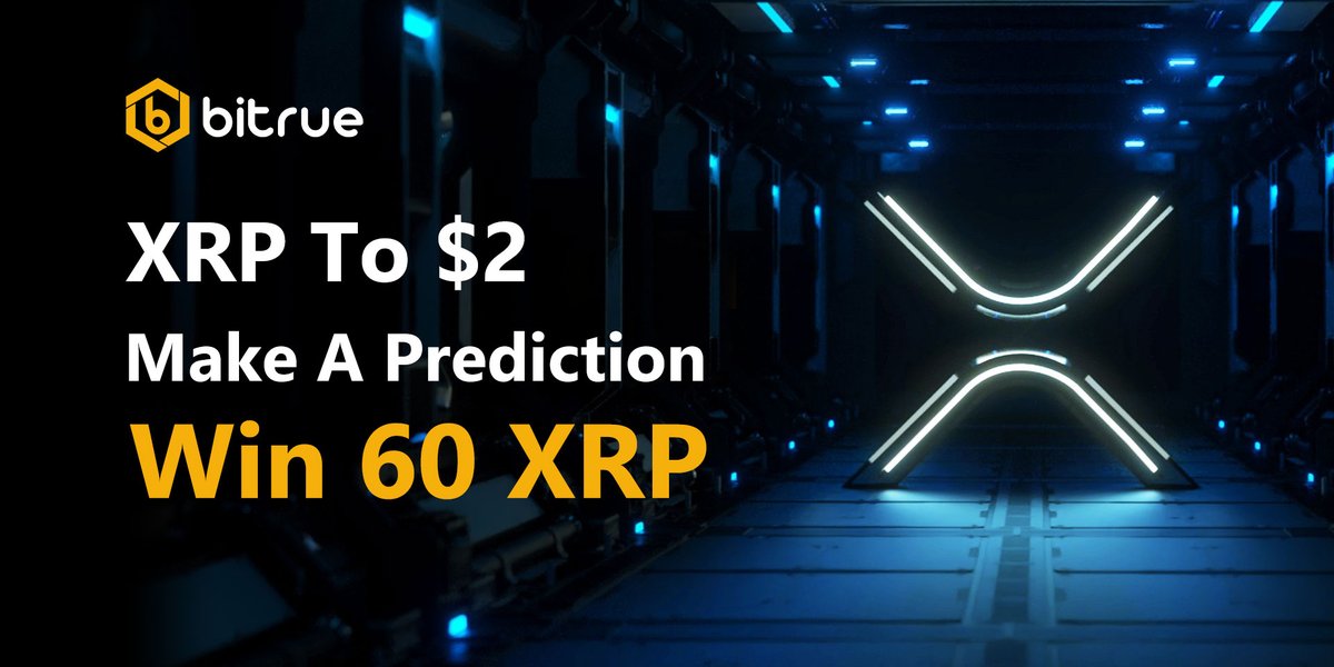BitrueOfficial's tweet image. A simple question for you: Will $XRP reach $2 within 1 week?

Regardless of your prediction, you can win 60 XRP!

To enter the prize draw just:
- Like, Follow, &amp;amp; RT
- Vote YES or NO in a reply
- Fill out this form - forms.gle/fat4FWUiYPyeGL… 

3 users will be drawn in 2 weeks.