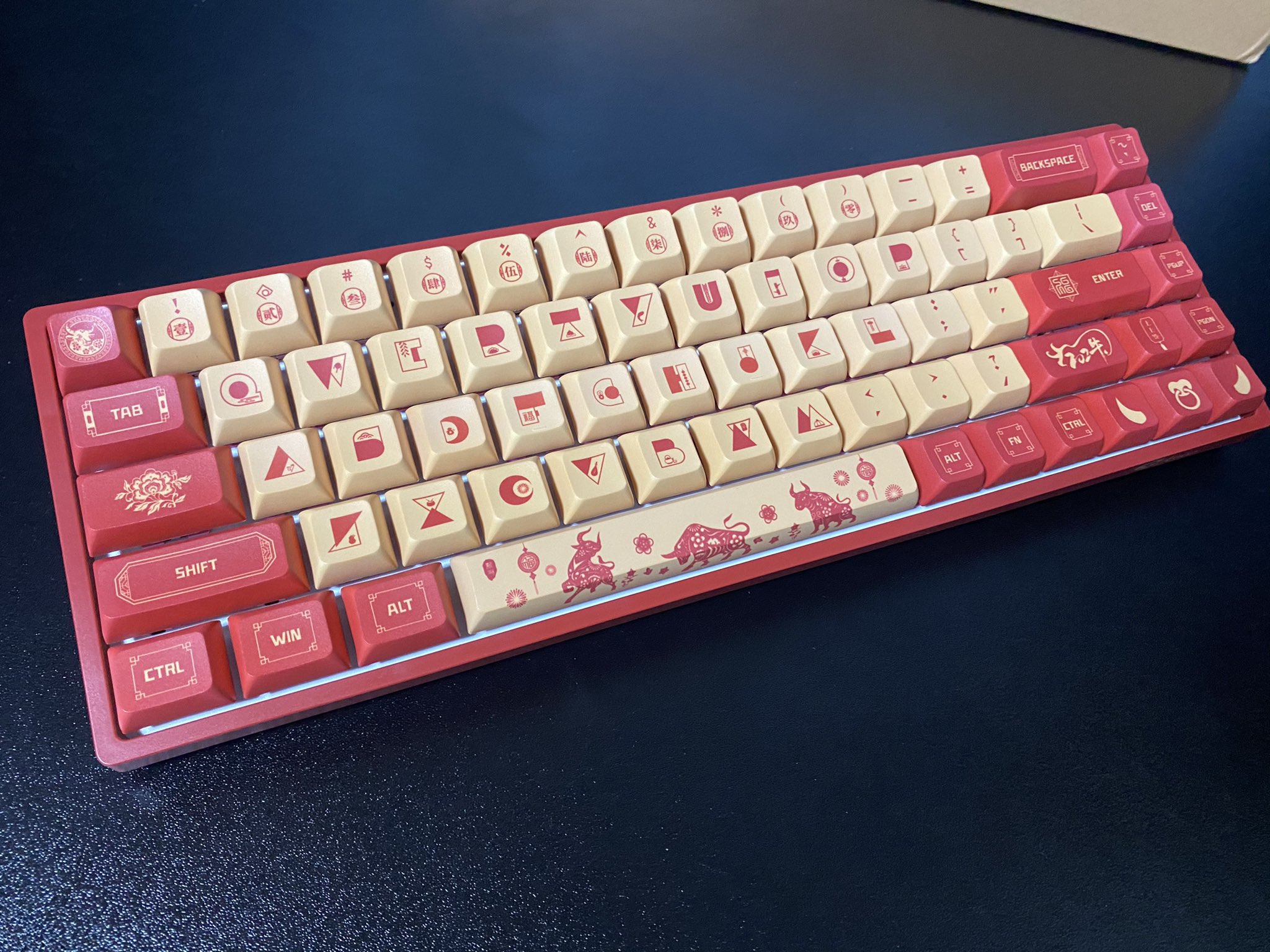 Wol Gamemark ずっと待ってたキーボードが届いた 21年限定生産の丑年デザイン T Co 3nfraf9eds Twitter
