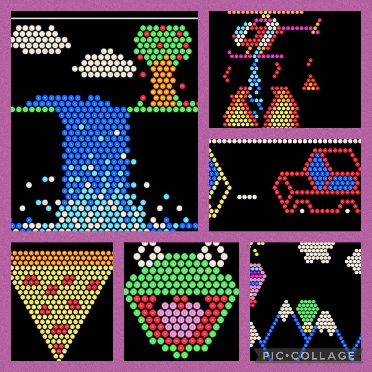 Anyone else remember Lite Brite as a kid? Students <a href="/NorthdaleCntrl/">Northdale Central PS</a> rocked an online version! Always love the creativity!