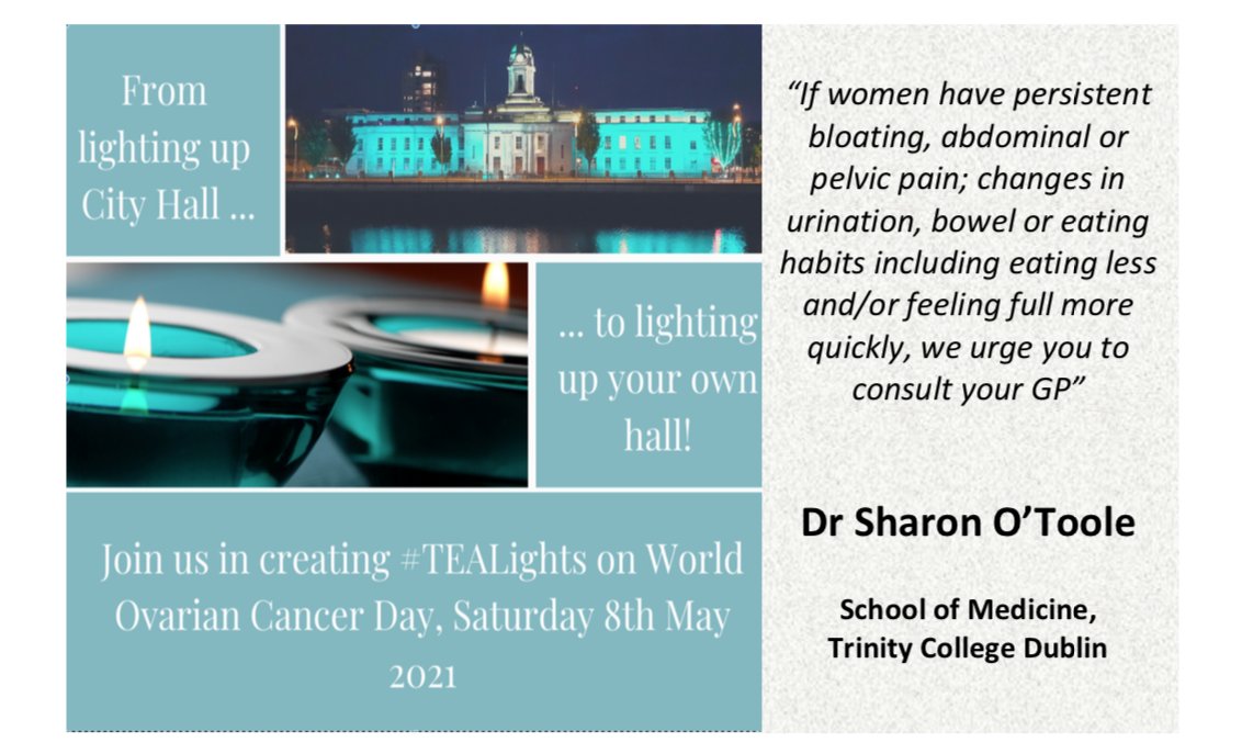 School of Medicine (@trinitymed1) on Twitter photo Sat 8th May is #WorldOvarianCancerDay Dr <a href="/Shotoole81/">Sharon O'Toole</a> spoke to us about <a href="/TrinityMed1/">School of Medicine, Trinity College Dublin</a> ovarian cancer research & awareness #powerfultogether #BEAT #TEALights #WOCD <a href="/EGM_Cancer/">EGM Cancer Support</a> <a href="/CancerInstIRE/">Trinity St James's Cancer Institute</a> <a href="/EGM_Cancer/">EGM Cancer Support</a> <a href="/cancertrials_ie/">CancerTrialsIreland 🌈</a> <a href="/tcdtmi/">TTMI - Trinity Translational Medicine Institute</a> <a href="/hseNCCP/">NCCP</a> <a href="/tcddublin/">Trinity College Dublin</a>
Read here tcd.ie/medicine/resea… Sat 8th May is #WorldOvarianCancerDay Dr <a href="/Shotoole81/">Sharon O'Toole</a> spoke to us about <a href="/TrinityMed1/">School of Medicine, Trinity College Dublin</a> ovarian cancer research & awareness #powerfultogether #BEAT #TEALights #WOCD <a href="/EGM_Cancer/">EGM Cancer Support</a> <a href="/CancerInstIRE/">Trinity St James's Cancer Institute</a> <a href="/EGM_Cancer/">EGM Cancer Support</a> <a href="/cancertrials_ie/">CancerTrialsIreland 🌈</a> <a href="/tcdtmi/">TTMI - Trinity Translational Medicine Institute</a> <a href="/hseNCCP/">NCCP</a> <a href="/tcddublin/">Trinity College Dublin</a>
Read here tcd.ie/medicine/resea…