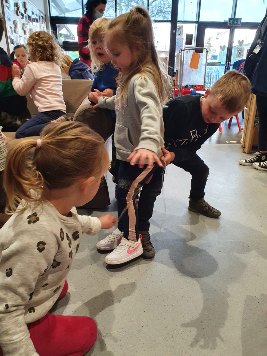 Cuiken_Primary's tweet photo. Silver learners were sellotaping each other and the ladies to see if they could escape or if they could still walk. #Escapechallange https://t.co/x2SXf3TcAd