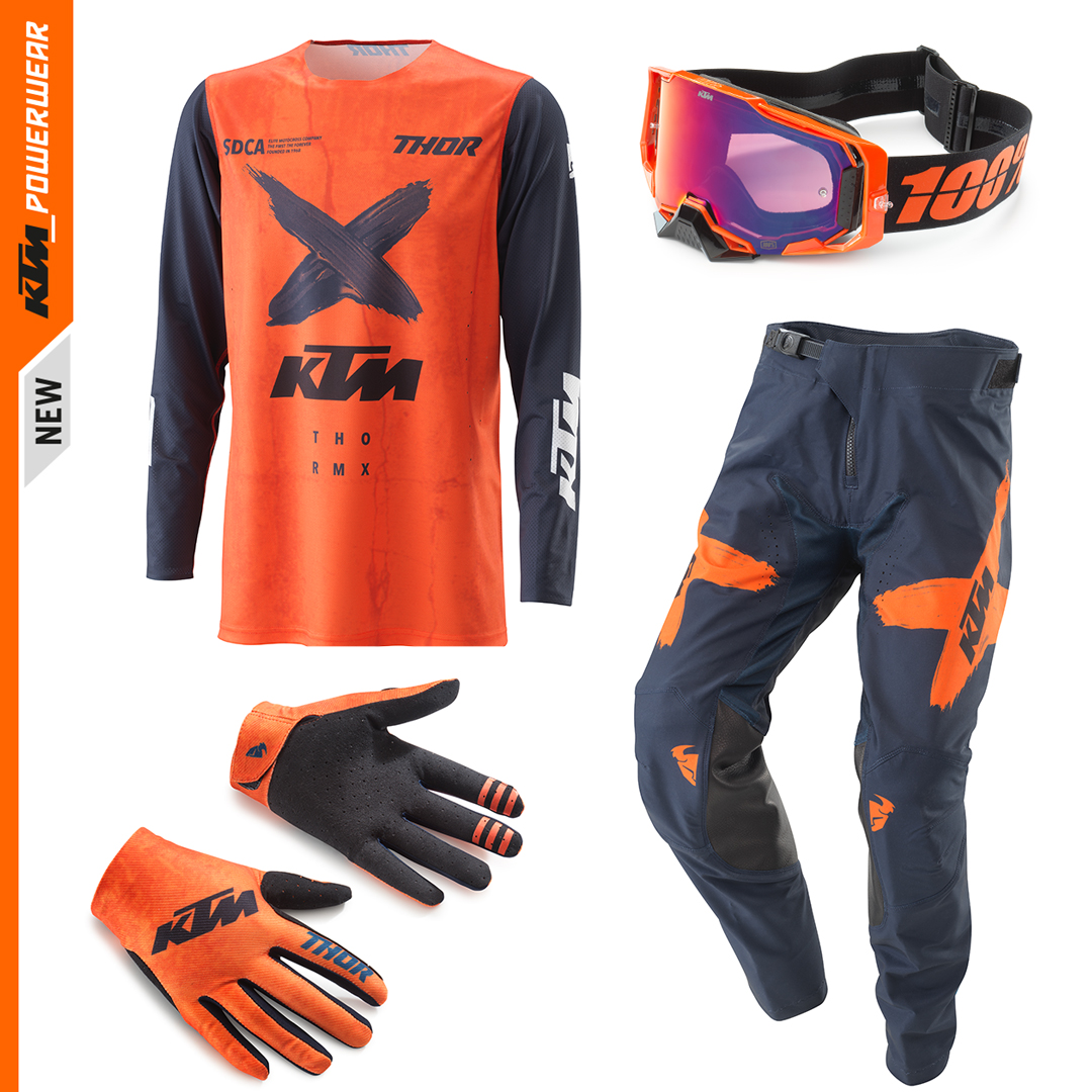 KTM UK Official on Twitter: "Dress like the 2021 Supercross Champ with the range. The lightweight performance set, including shirt and pants, perfectly by the AGILE PLUS GLOVES