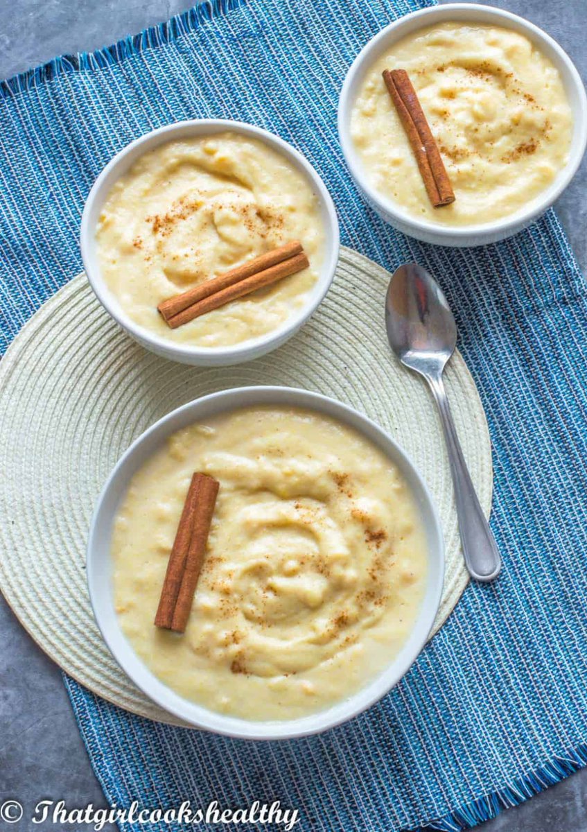 CookWithCharl's tweet photo. Kick start your day with this Jamaican cornmeal porridge with hominy corn pieces. This plant based bowl of goodness is delicious, wholesome yielding a great source of energy. https://t.co/ymgHlOKaXu https://t.co/K9Xpv98O9f