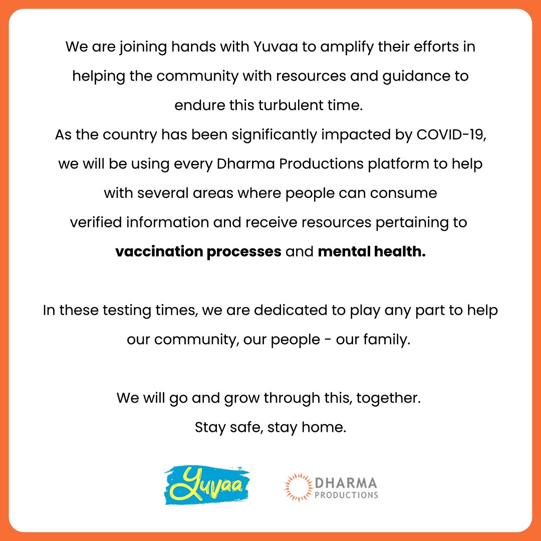 Leveraging the leads, resources and verified information of @weareyuvaa, we will be extending our platforms to do our bit and amplify the same.