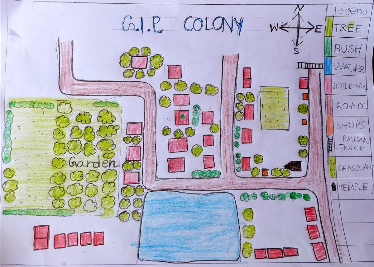GLOBEProgram's tweet image. One way to participate in the #CommunityTreesChallenge is to draw a map of trees. This map is from Agnit, a student in India.
#TheGLOBEProgram #TreesChallenge #CitizenScience #CitSci #NASAGO #ScienceIsBetterTogether
Map activity: bit.ly/2RZZjve