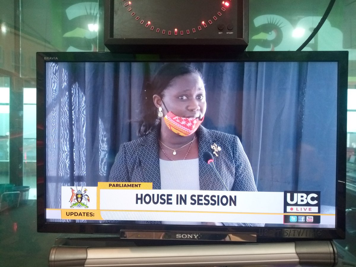 nakakoni's tweet photo. Report on sexual abuse allegations by Ms Stella Nandawula, Ms Vivian , And Ms.Leticia Nabulime, a minor aged 17 against Brian Kirumira aka Brian White being tabled now on the floor of @Parliament_Ug .

Follow proceedings live on @ubctvuganda 

#ParliamentInSession https://t.co/xUufPQZVUI