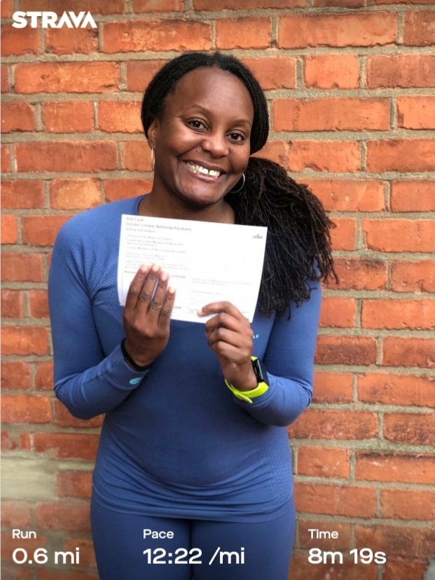 Bgdrunuk's tweet image. Why not #runsome to cast your vote for the next London Mayor.  Ran to and from home to vote and added 0.6 miles to my May miles ⭐ #runsome #BGDRUK #LondonMayoralElections2021
@RunSomeHQ @doactivethings