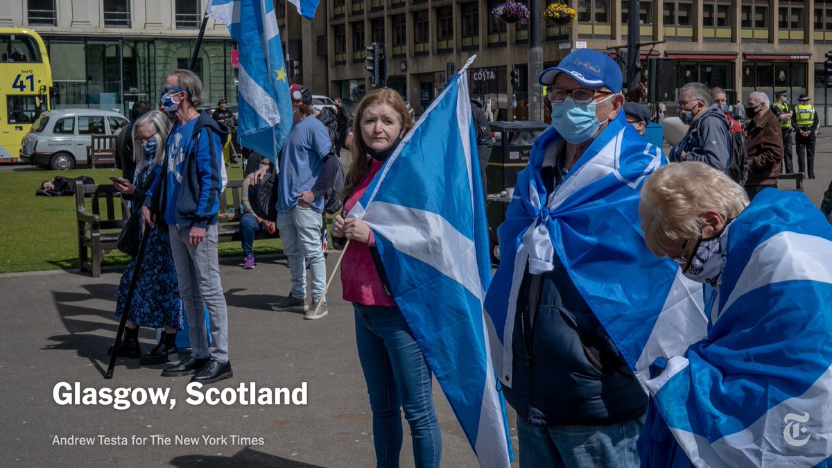 The end of the 314-year-old union with England is no foregone conclusion.Scotland is torn both over its future and the prospect of another polarizing vote that divides families and friends as much as it does politicians. https://www.nytimes.com/2021/05/06/world/scotland-election-brexit-independence.html?smid=tw-nytimes&smtyp=cur