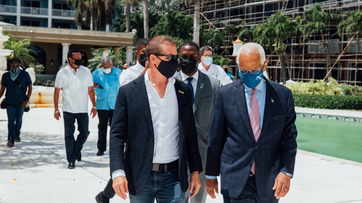 AdamStewart's tweet image. The “Sandalization” process to Sandals Royal Bahamian is well under way. My team &amp;amp; I can’t wait to share more about this transformation to what is already an iconic resort. 🇧🇸🇧🇸🇧🇸 

#TeamSandals