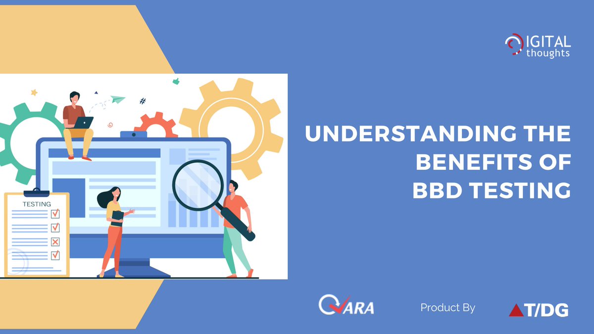 thedigtalgroup's tweet image. Read this blog to understand concept of behaviour driven development (BDD) testing & its benefits bit.ly/3uokgP1 #BDDTesting #BDD #BehaviourDrivenDevelopment #Testing #QA #QualityAssurance #AI #SoftwareTesting #TestAutomation #QARAEnterprise #AutomationTesting #Blog