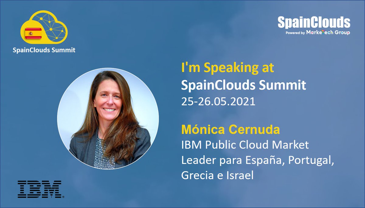 El próximo 26 de mayo participaré en el <a href="/SpainClouds/">SpainClouds</a> Summit. Hablaré sobre el impacto de las últimas tendencias en #cloud 
No te lo puedes perder ➡ spaincloudsummit.com
<a href="/IBM_ES/">IBM España</a>