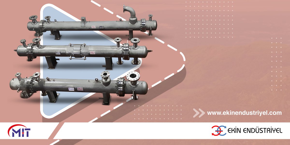 Prosesinize Uygun, Talebinize Özel, Borulu Eşanjör Tasarımları ile Çözümler Üretmeye Devam Ediyoruz.
ekinendustriyel.com

#PlakalıEşanjör #LehimliEşanjör #BoruluEşanjör #IsıEsanjörü #Evaparatör #Kondenser #FanlıYagSogutucu #IsıBataryası #Serpantin #Radyatör #Ekonomizer