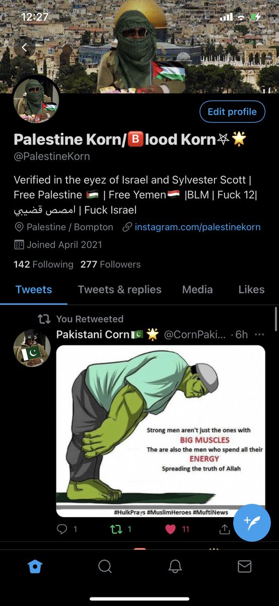 PalestineKorn's tweet image. only 33 away from 300‼️ do yall think we kan do it⁉️