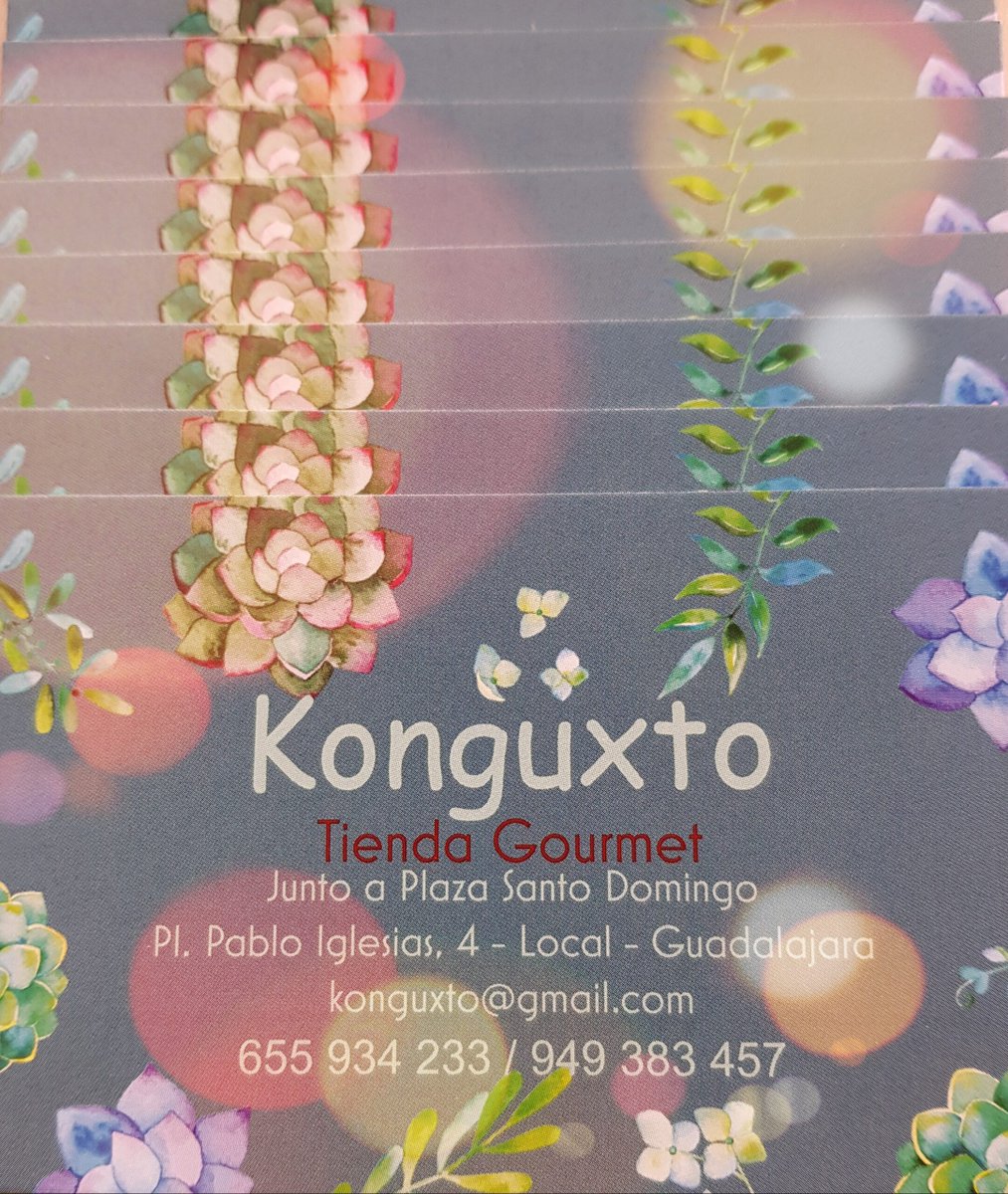 compraengu's tweet image. Un nuevo negocio forma parte de @compraenguada:
🔷KONGUXTO
Tienda especializada en producto de alimentación selección gourmet, situada en el centro de Guadalajara,
compraenguada.es/negocio/kongux…