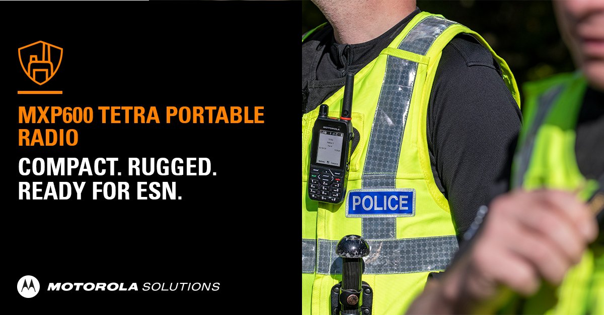 With ESN fast approaching, discover why #MotorolaSolutions latest #TETRA Portable Radio, the MXP600, will future-proof your frontline communications. Get the details: ow.ly/funN50EFg8o