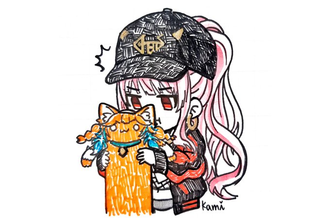 「takanashi kiara holding」Fan Art(Latest)