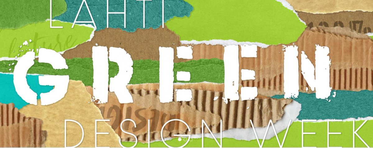 #Lahti Green Design Week 3.-9.5. is a showcase for sustainable design &amp; people-oriented sustainable lifestyle solutions. It profiles the region as a forerunner in sustainable solutions, design &amp; circular economy. 

#EGCA2021 #EUGreencapital
<a href="/LABfinland/">LABfinland</a> <a href="/VisitLahti/">VisitLahti</a> <a href="/LahdenKaupunki/">Lahden kaupunki / City of Lahti</a>