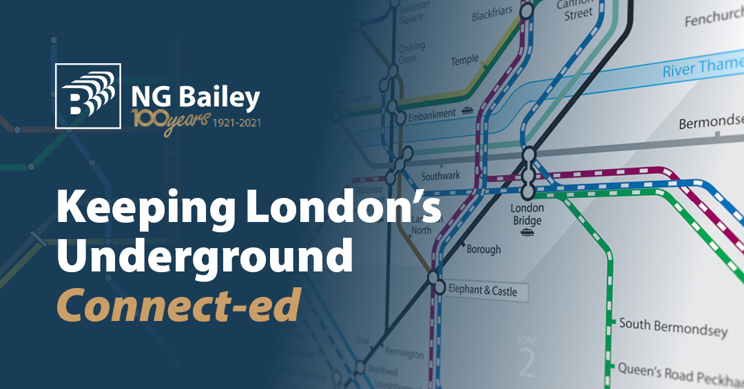 NGBaileyUK's tweet image. It’s #throwbackthursday and we’re looking back to 2004 when our London rail team was going underground to help upgrade communications systems for the London Underground - bit.ly/3vR2bJL 
#100yearsstrong #railengineering