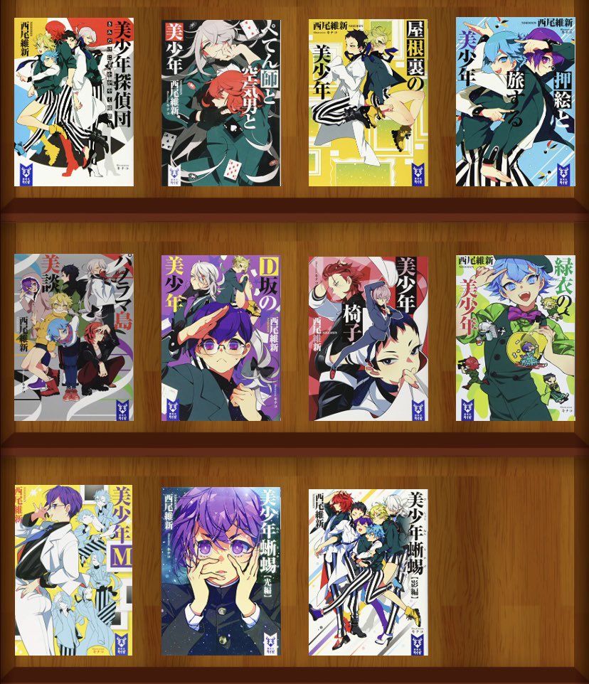 ほたる 読む 美少年探偵団を一気読み 前半は団としての活動が多く 特に パノラマ島美談 が一番のお気に入り この謎と真相が一番美しかった 後半は瞳島眉美の独壇場ではあるが チームとしての繋がりをかえって意識させられた 後半戦は西尾維新らしい