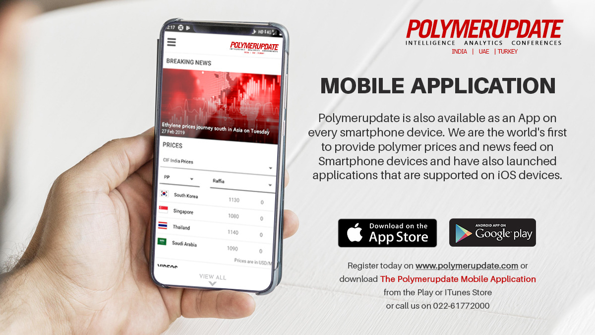 POLYMERUPDATE's tweet photo. #Polymerupdate is also available as an App on every smartphone device. We are the world's first to provide #Polymer prices and news feed on #Smartphone devices and we have also launched #iOS devices.
.
visit: https://t.co/pDV5sEO0Rv
.
#Marketintelligence #Advertisingservice https://t.co/eYORHrklYI