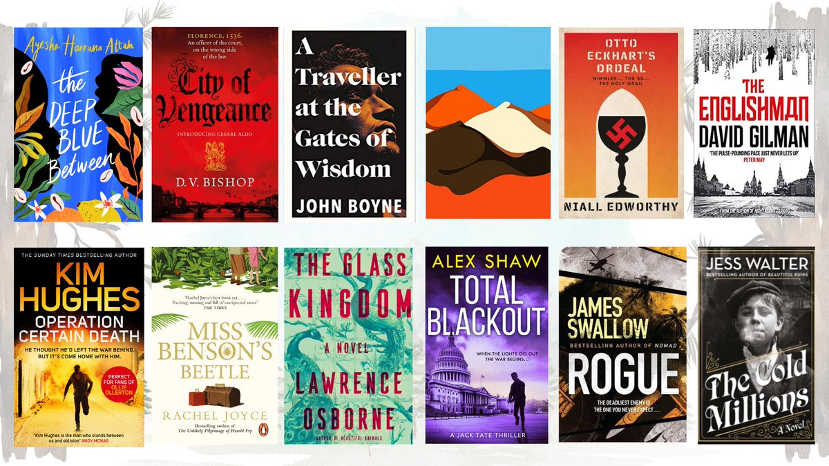 🎉 We're delighted to announce the longlist for the 2021 Wilbur Smith Adventure Writing Prize, Best Published Novel.

After a year’s hiatus, the award has returned with a 12-strong longlist, with the authors now all in the running for the £10,000 prize.🏆

ow.ly/Bl6150EFDn7