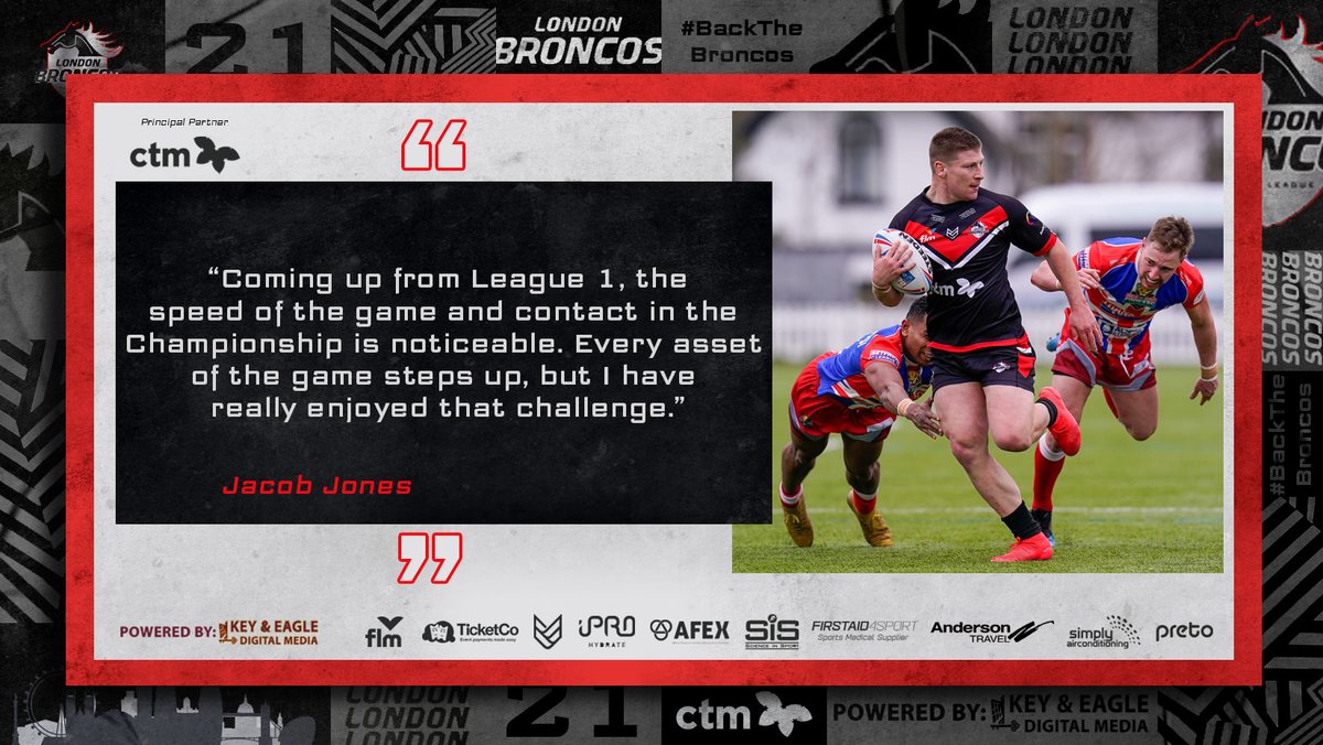 🗣 | "Every asset of the game steps up, but I have really enjoyed that challenge.”

Broncos’ youngster Jacob Jones spoke to Broncos Media about his rise to the first team. 

Read the full story 👉 bit.ly/3b81pjp

#BackTheBroncos ⚫️⚪️🔴