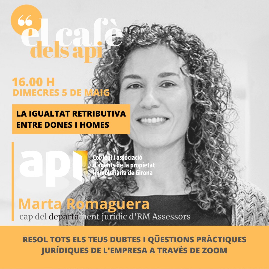 HousesCatalonia's tweet image. apigirona: Gràcies a tots per la vostra participació i en especial a la  @RomagueraMarta @RMAssessors per acceptar el cafè d’ahir i fer-nos més entenedor el registre retributiu #elCafèDelsAPI #igualtat #IR 

bit.ly/3h1UVqd