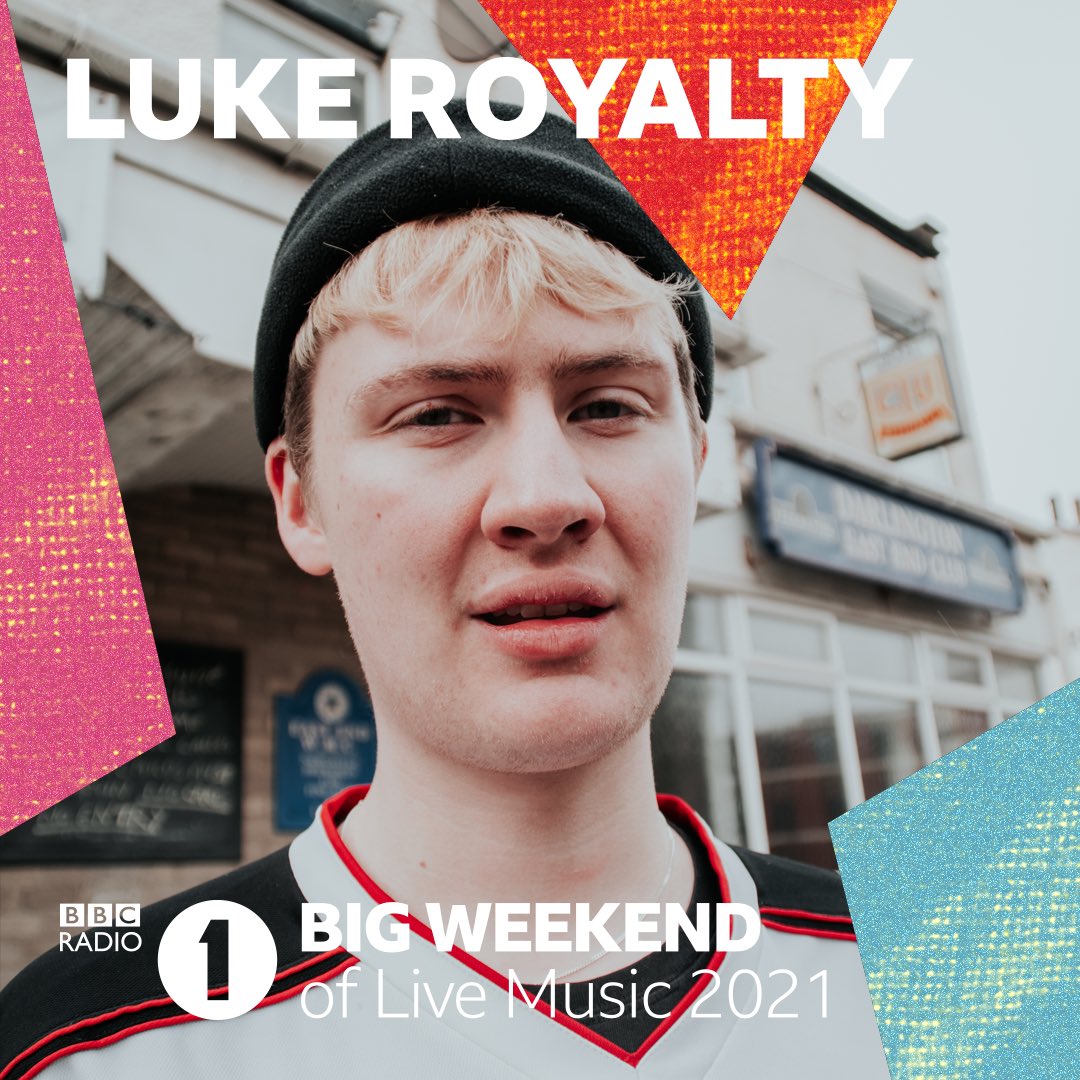 BBC Music Introducing On Radio Tees (@bbcteesintro) on Twitter photo Big Weekend is back! 
From 28 May, you'll be able to listen to 36 session tracks from <a href="/bbcintroducing/">BBC Music Introducing</a> on <a href="/BBCSounds/">BBC Sounds</a> as part of <a href="/BBCR1/">BBC Radio 1</a>’s #BigWeekend2021 coverage including from @luke_royalty_! 
bbc.co.uk/programmes/art… Big Weekend is back! 
From 28 May, you'll be able to listen to 36 session tracks from <a href="/bbcintroducing/">BBC Music Introducing</a> on <a href="/BBCSounds/">BBC Sounds</a> as part of <a href="/BBCR1/">BBC Radio 1</a>’s #BigWeekend2021 coverage including from @luke_royalty_! 
bbc.co.uk/programmes/art…