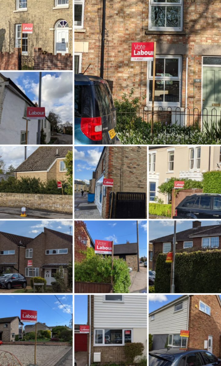 beachlabour's tweet photo. #labourboards up across #waterbeach. Great support for @JamesBullLabour #JaneWilliams @CambridgeMagpie @nmassey79 in #LocalElections2021 on #SuperThursday https://t.co/CZYHSql7vn