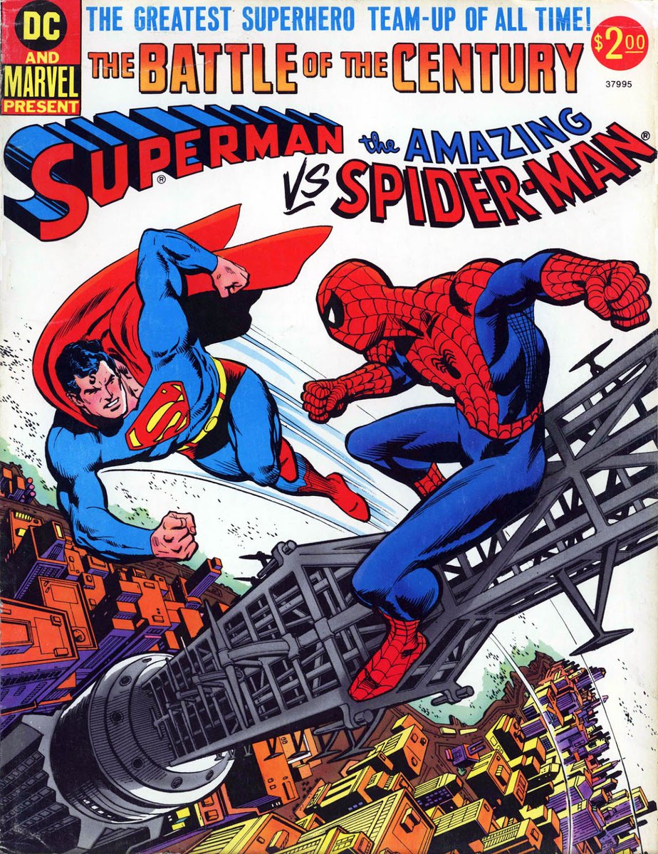 There are truly awesome Marvel/DC crossover books.IMO, the best ones are:X-MEN/TEEN TITANSJLA/AVENGERSSUPERMAN VS. THE AMAZING SPIDER-MAN...